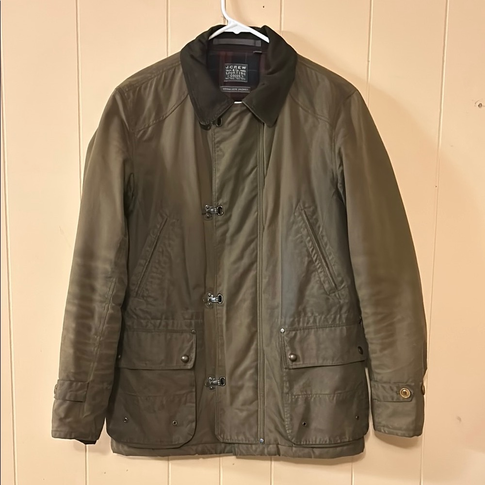 J. Crew Green Woodland Waxed Canvas Jacket by
Halley Stevensons